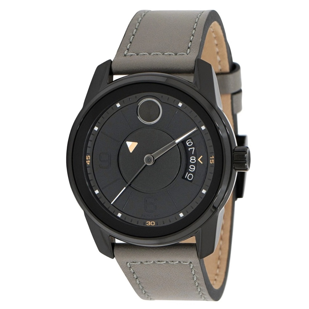 *SOLD* Movado Black and Gray Watch Verso